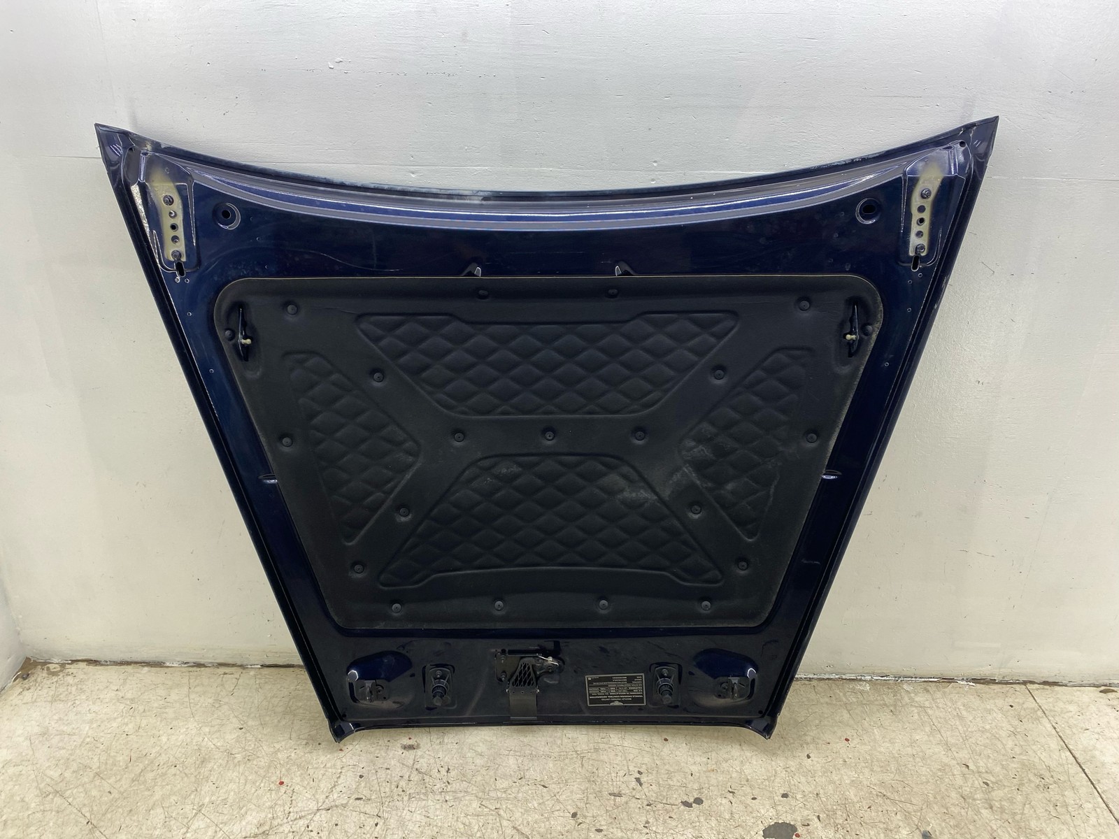 2010-2020 BENTLEY MULSANNE FRONT HOOD BONNET PANEL DARK SAPPHIRE METALLIC (6508)