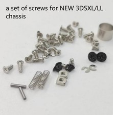 2Pair Battery Back Cover Screw Replacement For Nintendo New 3DS XL LL Console