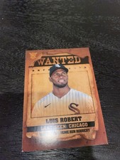 Topps 2021 Wanted Insert #WT-8 Luis Robert Chicago White Sox Baseball Card