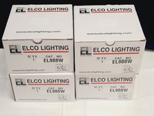 (Lot of 4) Elco Lighting EL988W 4 Adjustable ...