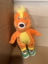 Vintage Barney And Friends Cousin Riff Plush Doll Toy 8 Lyons Partnership 2007