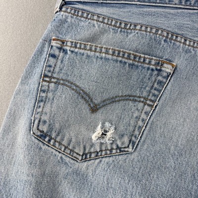 Vintage Levis Jeans Mens 36x36 (Fits 33x32) 501 XX Shrink To Fit