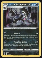 Galarian Obstagoon (Cosmos Holo) 161/264 Holo Carte e Prodotti Pokemon NM