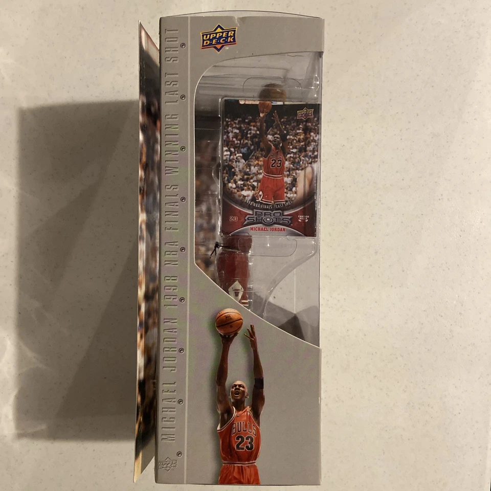Pro Shots Upper Deck Michael Jordan NBA Finals 1998 Winning Last Shot Figure.  - Image 4 of 4