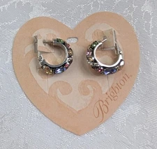Brighton Trust Your Journey Hoop Earrings 