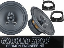 Ground Zero Lautsprecher Set passend f&uuml;r  Mercedes Benz W202 C Klasse Ablage 