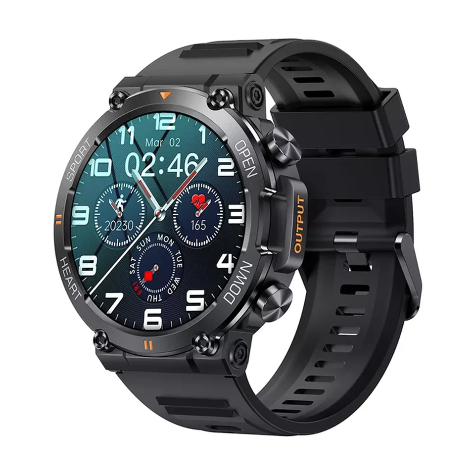 Manike K56 Pro Smartwatch – 1,32" HD Display, Fitness-Tracking, IP68 Wasserdicht - Bild 2 von 4