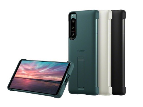 Genuine Style Cover Case with Stand For SONY Xperia 5 IV -XQZ-CBCQ - Picture 8 of 18