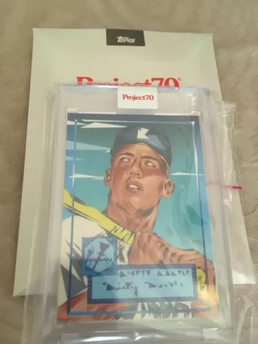 Mickey Mantle Topps Project70 #574 by Naturel New York Yankees Baseball Card SP