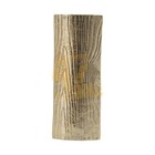 Aluminum Alu Timber Eye Vase Large Gold Indoor Outdoor Tabletop Home Decor