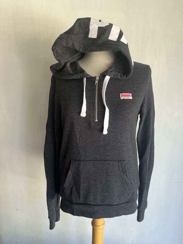 victoria-secret-vs official 1/2 zip pullover hoodie