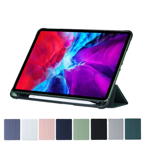 PU Smart Case Cover For iPad Air 5/4 10.9 10th 9th 8th 10.2 With Pencil Holder - Picture 11 of 19
