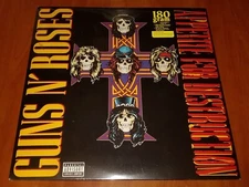 GUNS N' ROSES APPETITE FOR DESTRUCTION LP *US PRESS 180g HIGH FIDELITY VINYL New