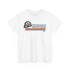 EP Performance Water Skis - Vintage slalom ski short-sleeve graphic T-shirt