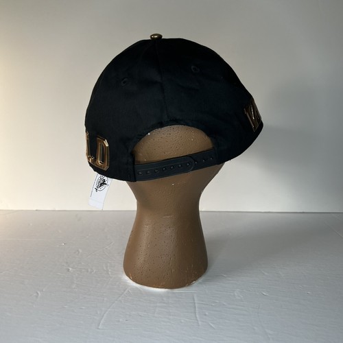 NWT Disney Parks Black & Gold Walt Disney World Snap Ack Cap Hat Size Adult - Picture 4 of 7