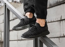 nmd neighborhood triple black
