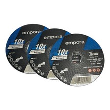 empora Trennscheibe 0,8mm dünn Ø125mm Stahl INOX Edelstahl Metall Flexscheibe 