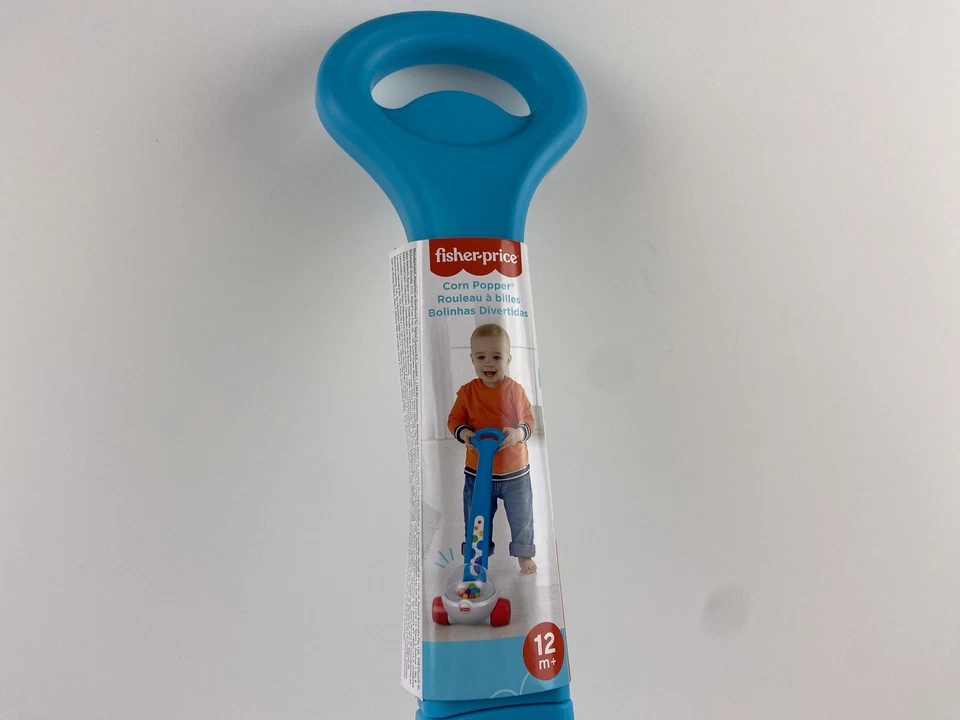 Fisher-Price Maíz Popper Bebé a Niño Pequeño Juguete de Empuje con Acción de Explotación de Bolas Foto 2 de 4