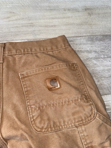 Carhartt Pants Mens 28x31 Brown Duck Canvas Carpenter Skater Grunge B11 BRN - Picture 10 of 14