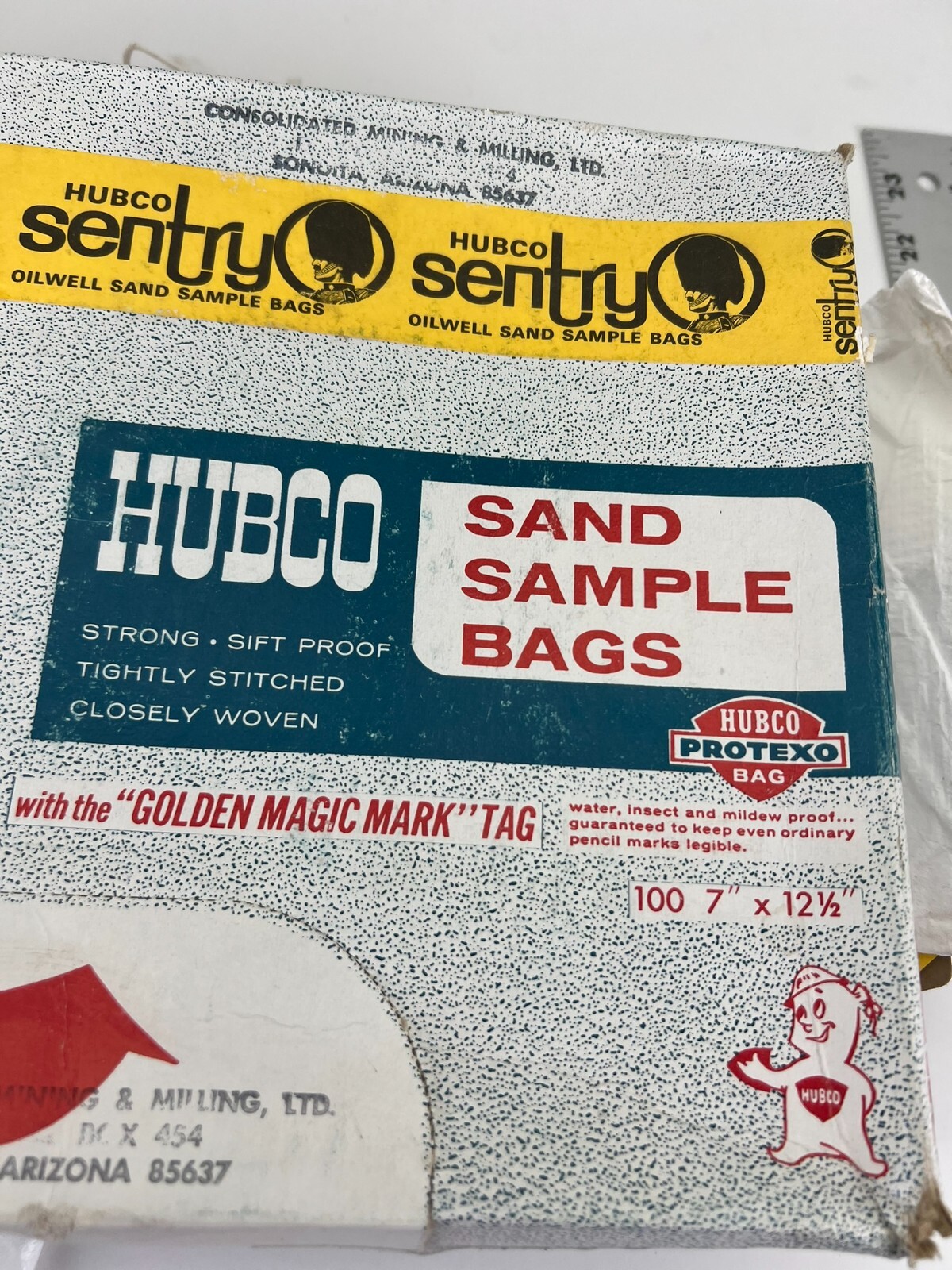 Hubco Soil Sand Sample Bags Protexo 7"x12 1/2" Open Box 30+ eBay