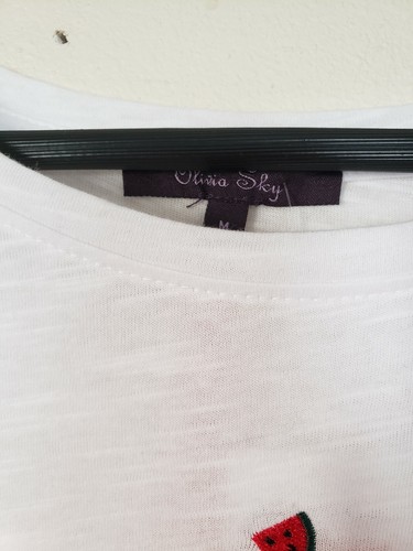 Olivia Sky Shirt Medium - Picture 3 of 5