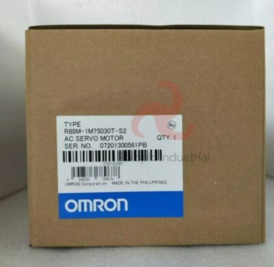 New In Box Original Omron R88M-1L75030C-S2 Servo Motor R88M-1L75030C-S2