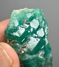 52 GM Rare Fluorescent Green Hauyne Crystals Specimen From Badakhshan @AFG