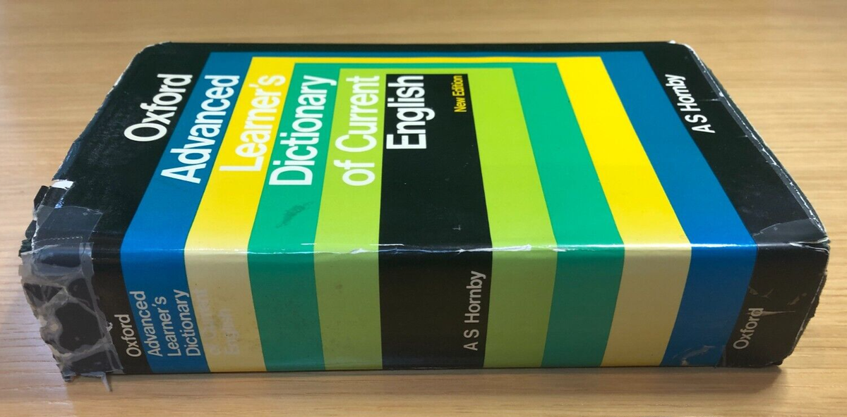 The Oxford Advanced Learner's Dictionary of Current English