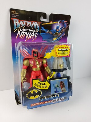 1998 Batman Ally AZRAEL Deluxe Knight Force Ninjas Punching Action