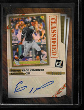 2020 Panini Donruss Classified Signatures Eloy Jimenez #CLS-EJ Auto White Sox
