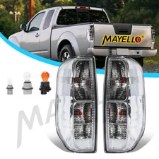 For 2005-2021 Nissan Frontier SC [Clear white] Rear Brake Tail Lights Left Right