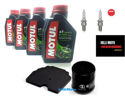 MOTUL Benelli TRK 502 / 502X Oil Change Kit (Euro 5) - 4 Liters + Specific Oil Filter