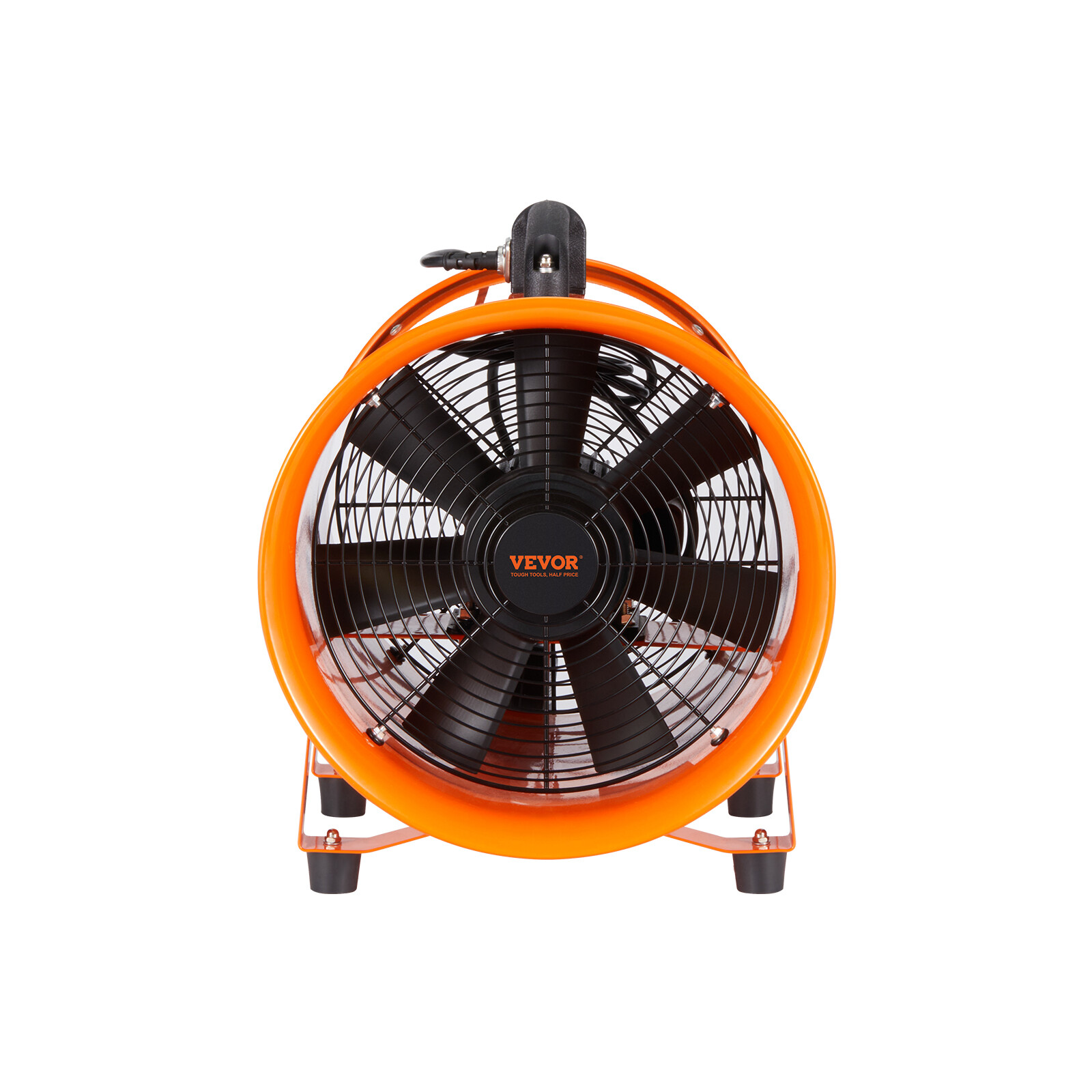 VEVOR 12" Portable Extractor Fan Blower 16.4ft Duct Hose Ventilator ...