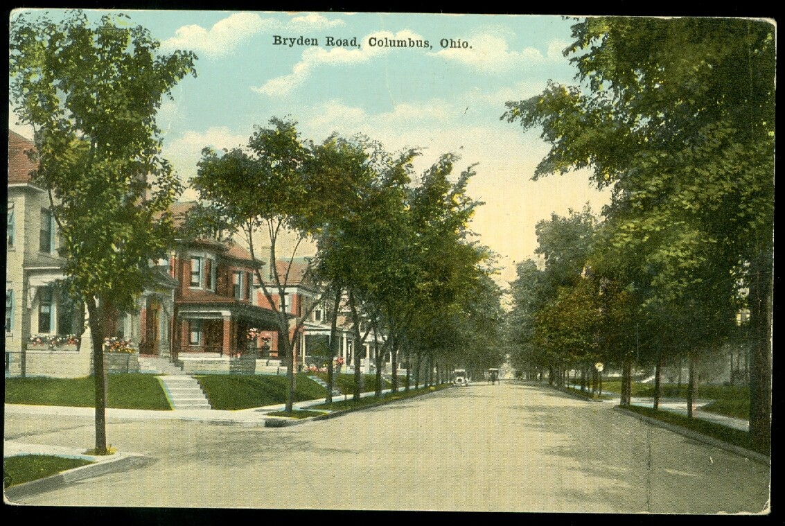 BRYDEN ROAD COLUMBUS, OH POSTCARD eBay