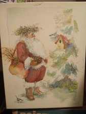 2002 HALLMARK BOUGHS BERRIES PUZZLE 500 PCS SANTA CHRISTMAS WINTER