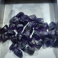 Raw Amethyst Crystal Chunks Size 15-18 MM Bulk Lot Amethyst Gemstone From Africa