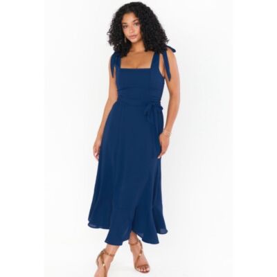knee length dresses for ladies Claire Mini Dress ~ Painterly Petals XXL main image 1