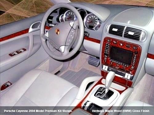 DASH TRIM CAR KIT 10PS FITS PORSCHE 944 1987 88 89 90 1991 NEW STYLE WOOD ALUMIN - Bild 4 von 7
