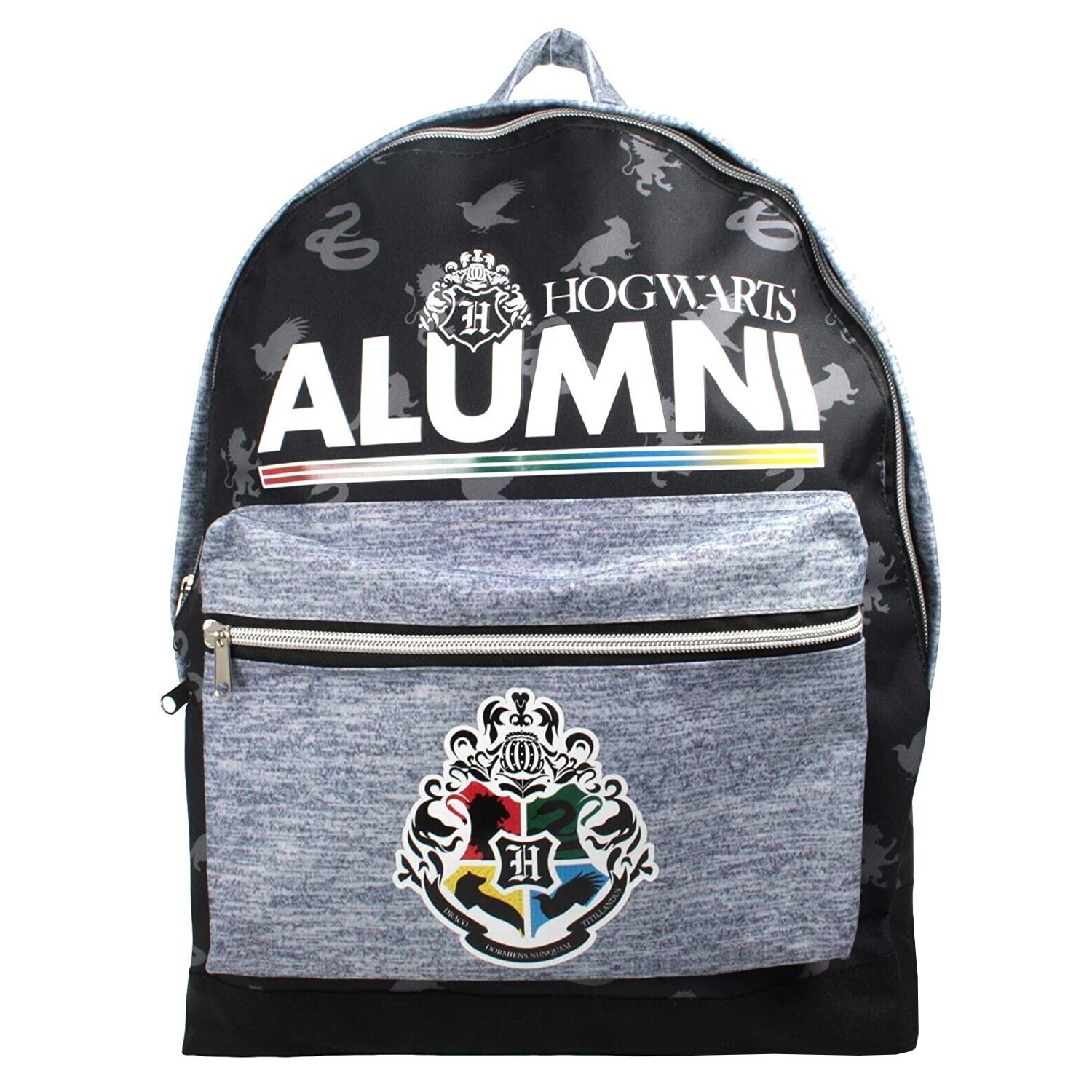 Harry Potter Roxy Mochila Hogwarts Bolso Escolar Negro Gris Mochila Niños