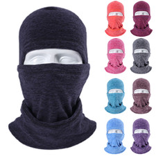 Thermal Neck Hoods Caps Balaclava Winter Fleece Full Face Mask Windproof Ski Hat