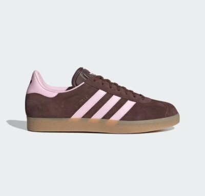 スニーカー adidas gazelle JH5666 New Adidas Gazelle Suede Shoes - Auburn / Clear Pink (JH5666