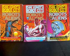 Robot City Series: Robots & Aliens Books 1 2 & 5 (1989-1990) 