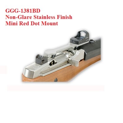 GG&G Ruger / Ranch Model Mini Red Dot Scope Mount Silver GGG