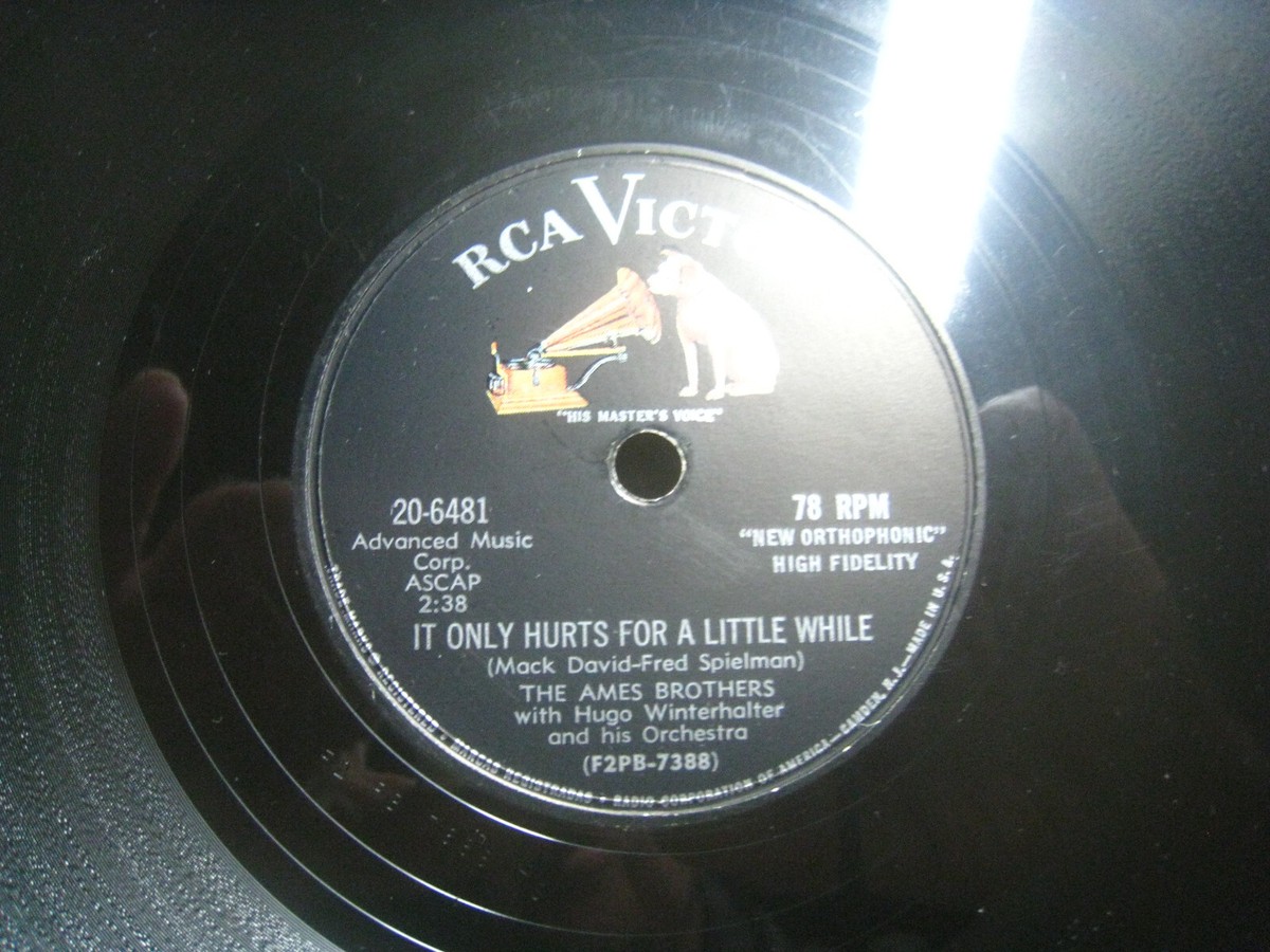 Ames Bros If You Want to See Mamie Tonight / It *RCA Victor
