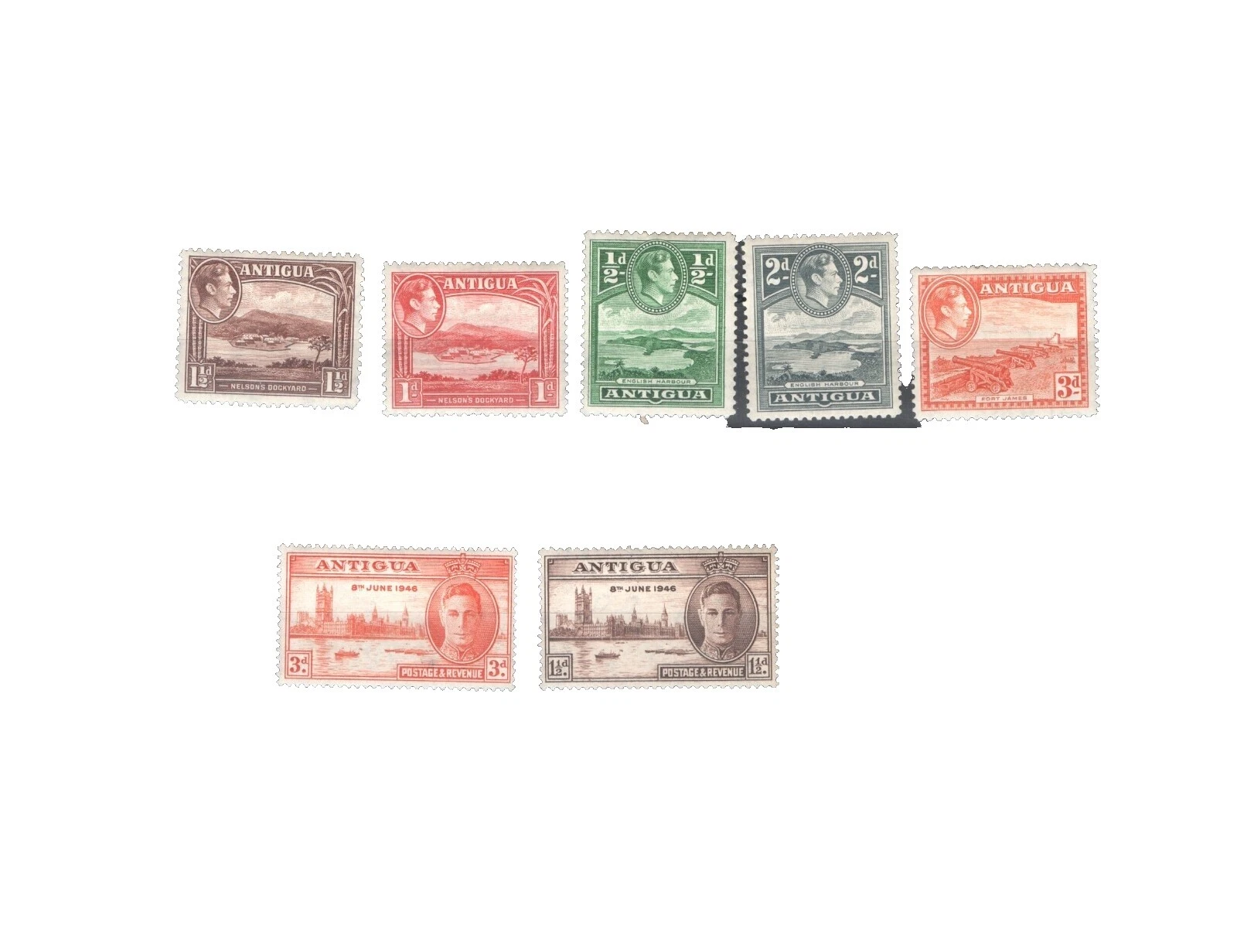 En excelente estado nunca abisagrado/estampillada sin montar o nunca montada colonias británicas y territorios de sellos