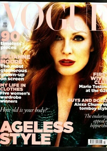 January Vogue Magazines in English