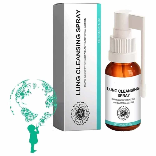 Medilisk Lung Cleansing Spray Googeer Herbal Lung Body Cleansing Spray 30ML - Picture 3 of 14