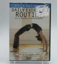 Body & Soul Fitness Daily Exercise Routine Nancy Marmorat DVD New