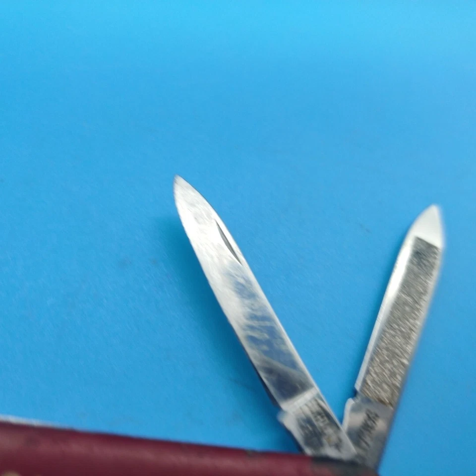 Navaja de Bolsillo de Manicura Estilo Capitán SAK Vintage Schrade EE. UU. DL-2 Años 80 Foto 2 de 4