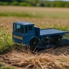 Matchbox 1960s Lesney Site Hut Flatbed Truck #60  Made in England Blue